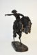 After Frederic Remington "Bronco Buster" Bronze - 7