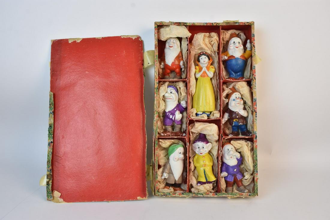 1938 Snow White Bisque Figurines (1 of 20)
