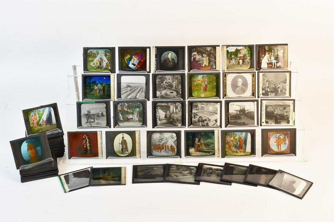 Early 19th Century Glass Lantern Slides (1 of 19)