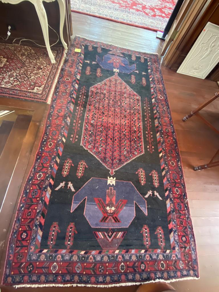 Persian Hamadan Runner, Hand Knotted 9 (1 of 7)