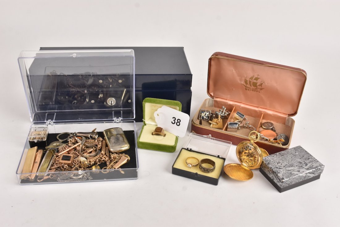 Lot of Men's Jewelry and Accessories (1 of 14)