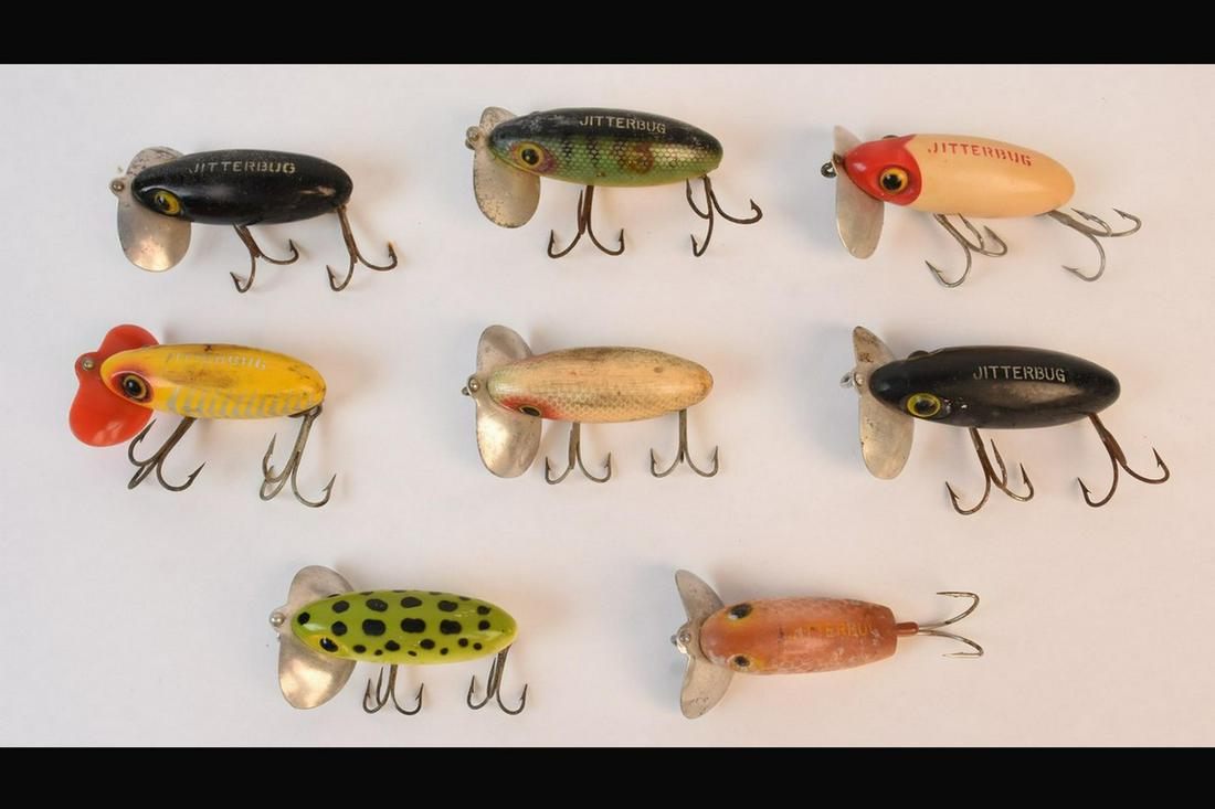 (8) Arbogast Jitterbug Fishing Lures (1 of 17)