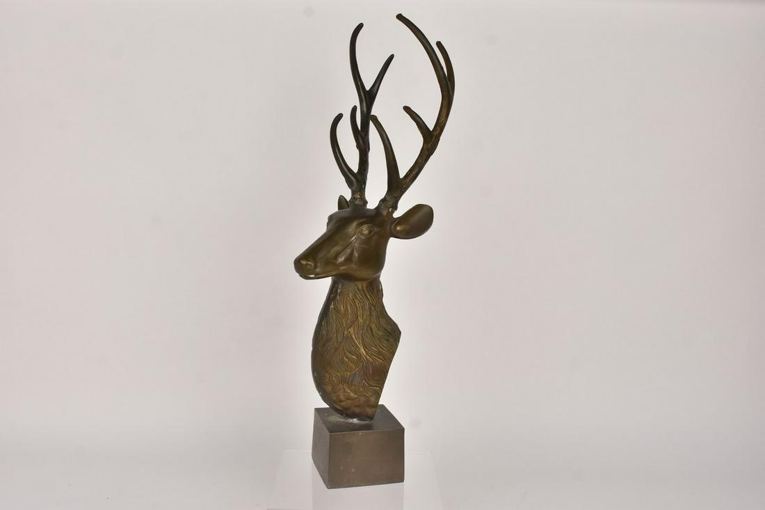 Bronze Stag Head (1 of 9)