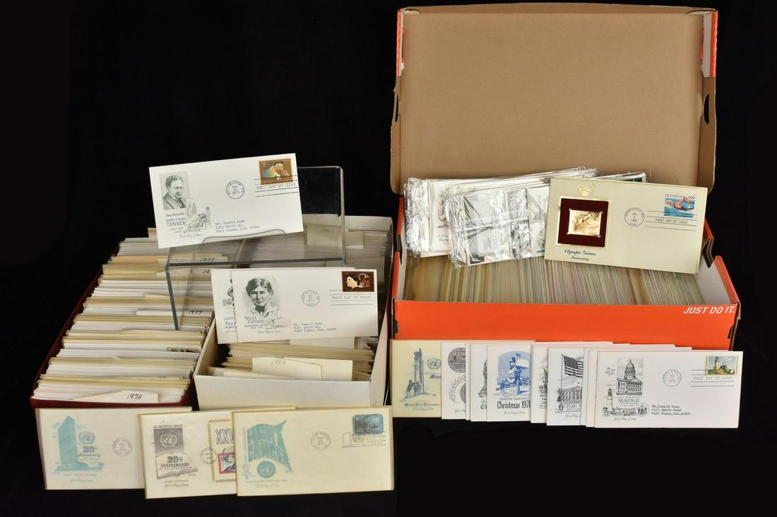 Large Lot of First Day Covers (1 of 4)