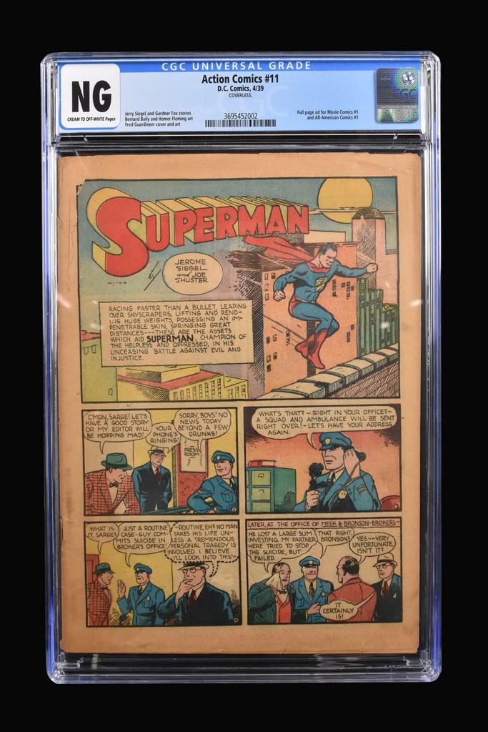 Action Comics #11 CGC Encapsulated (1 of 9)