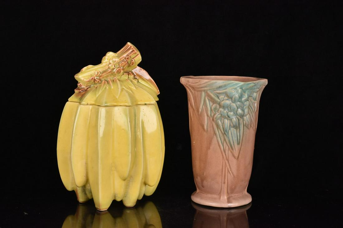 (2) McCoy Pottery Pcs. (1 of 13)