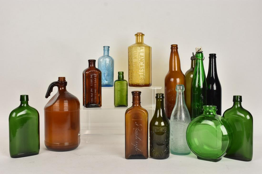 Antique & Vintage Glass Bottles (1 of 14)