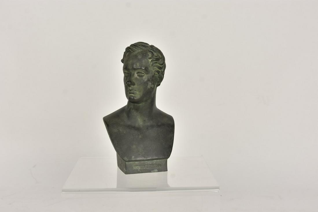 Antique Bronze Bust of Lord Byron (1 of 9)