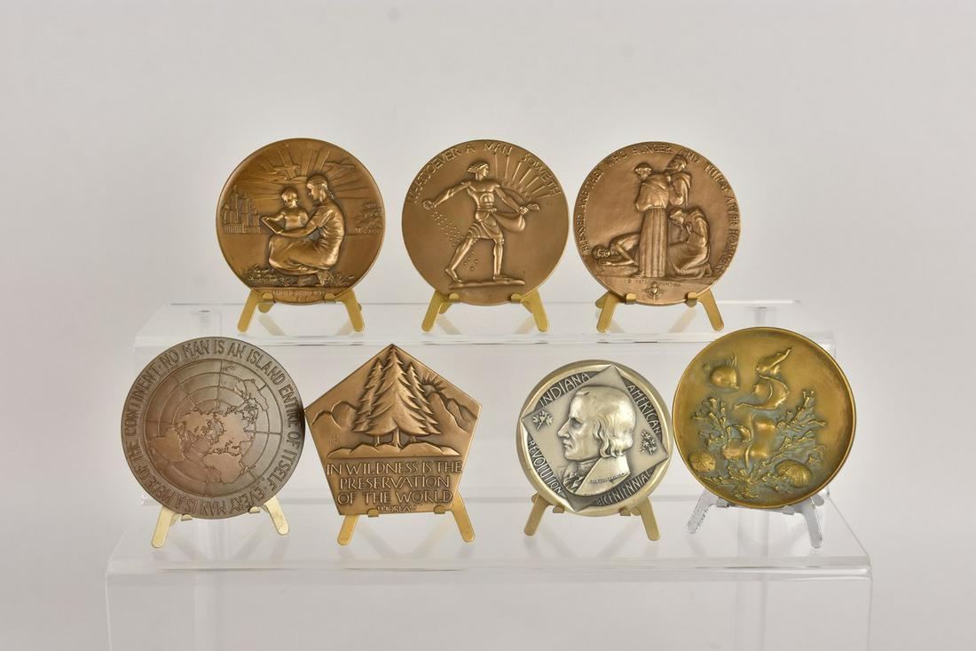 Bronze & Silver Medallions