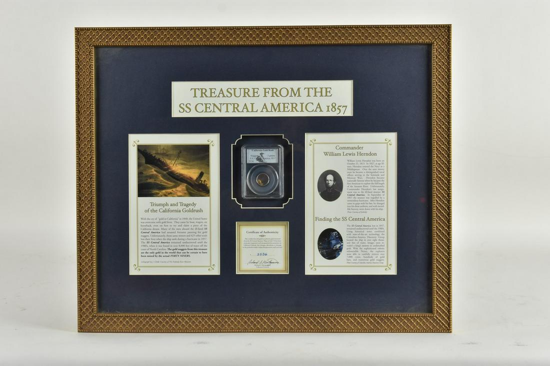Treasure from the SS Central America, 1857 (1 of 8)