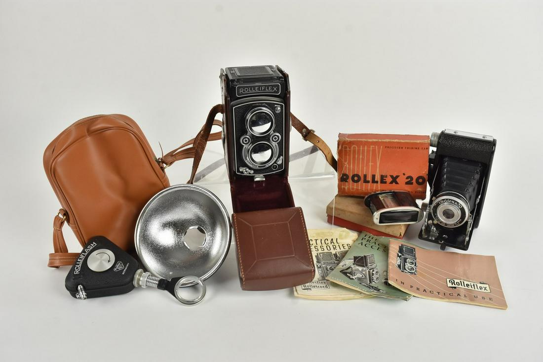 Rolleiflex DBP DBGM 3.5 Twin Lens Camera & More (1 of 20)