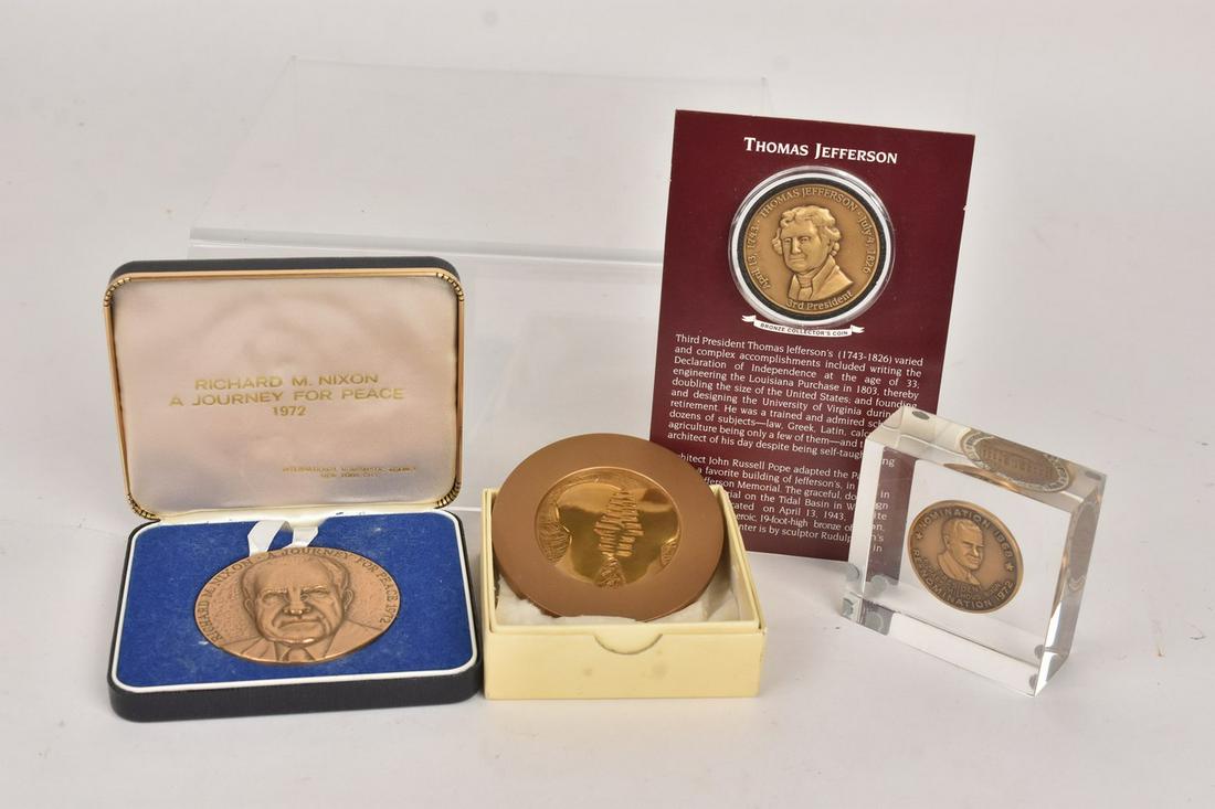 Richard Nixon Medallic Bronze & Others (1 of 15)