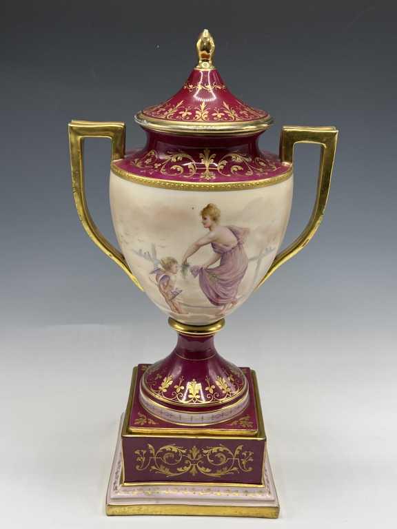 Neoclassical Style Royal Vienna Urn (1 of 14)