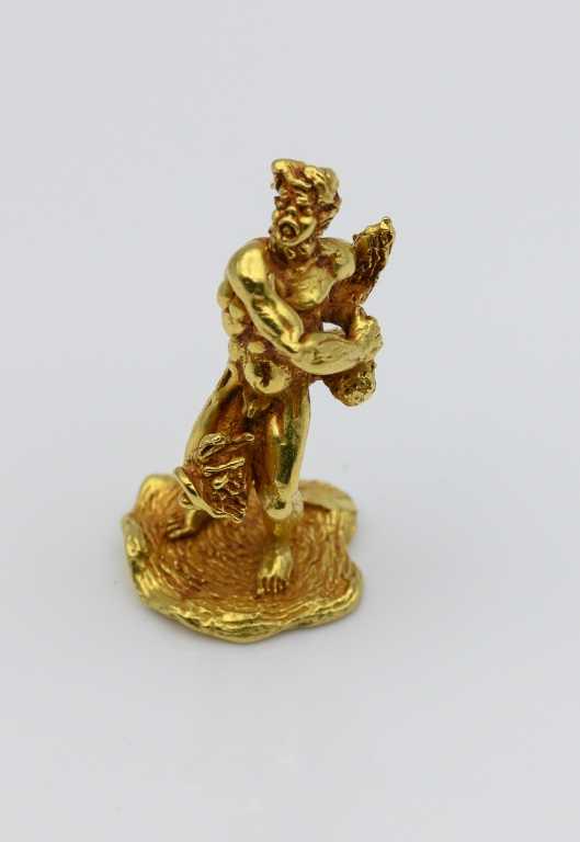 Germano 18k Gold Figurine Greek God, 31.67 g (1 of 3)