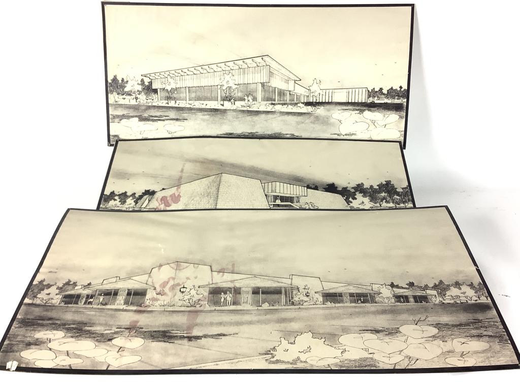 8 Vintage architectural drawings (1 of 20)