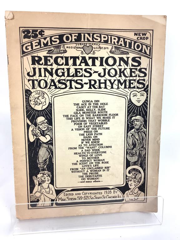 Recitations Jingles-Jokes-Toasts-Rhymes (1 of 12)