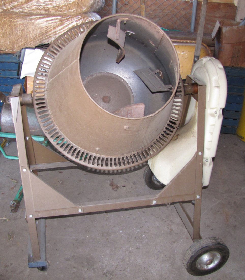73D Sears electric cement mixer