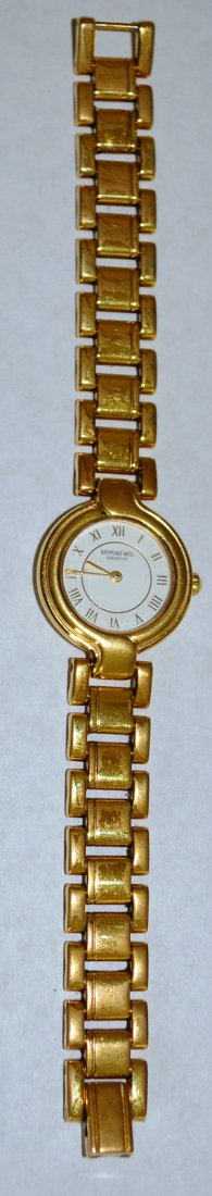 Raymond Weil ladies gold plated watch: Raymond Weil ladies gold plated watch