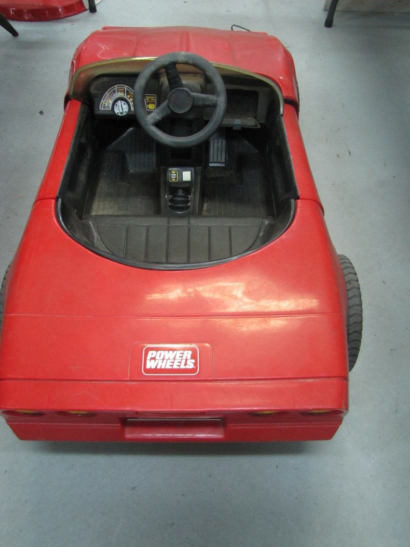 Power Wheel Red Corvette Ride On