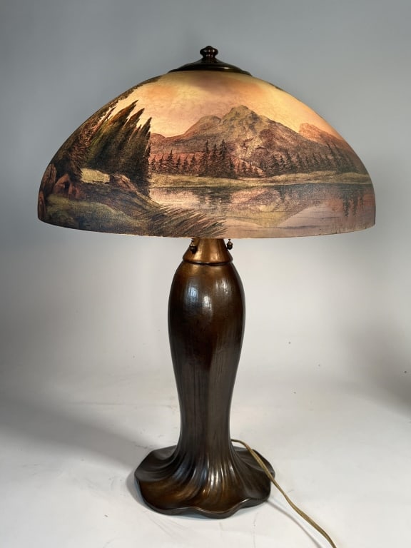Handel Table Lamp With Hand Painted Shade (1 of 20)