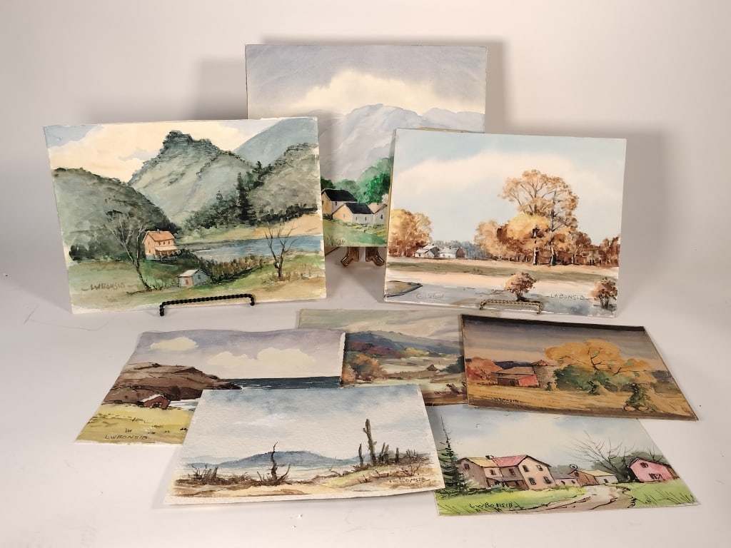 (8) Louis Bonsib Watercolors (1 of 13)