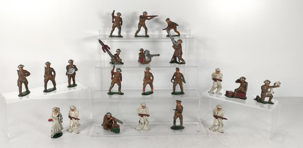 (21) Vintage Barclay Military Miniatures (1 of 10)