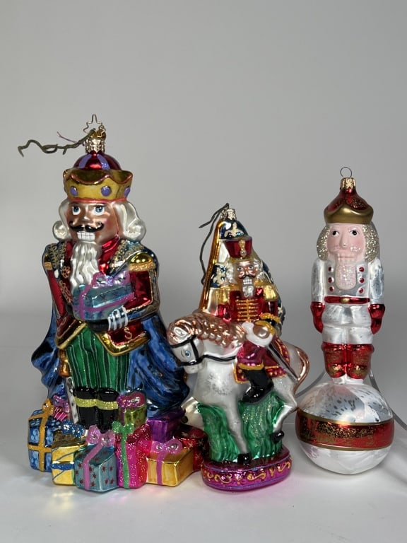 3 Christopher Radko Christmas Ornaments (1 of 10)