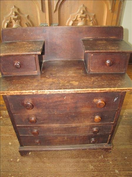 16 Wooden Antique Childs Chest Of Drawers Sep 15 2012