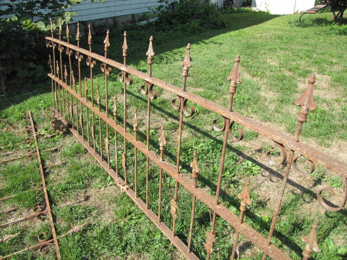 Victorian Wrought Iron Fence Panels