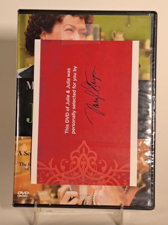 Julie & Julia DVD W/Meryl Streep Copy Signed (1 of 6)