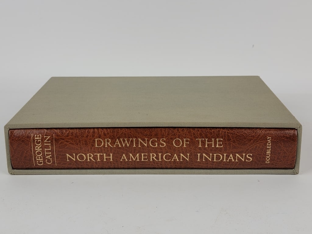1st Ed-Drawings of the North American Indians: FIRST EDITION--Drawings of the North American Indians by George Catlin(1796-1872). Copyright of this book is 1984. It is a compilation of Catlin's first hand, dated, detailed drawings and notes. He ha