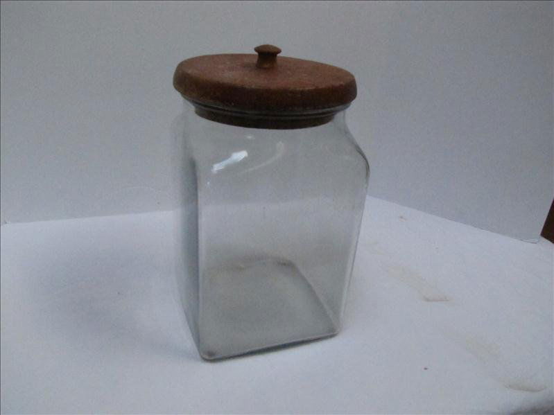 87 Large Glass Cookie Jar With Wooden Lid Oct 04, 2012 Scheerer
