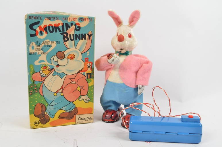 Cragstan Smoking Bunny Remote Control Toy