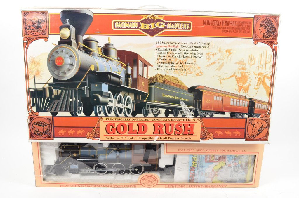gold rush train set