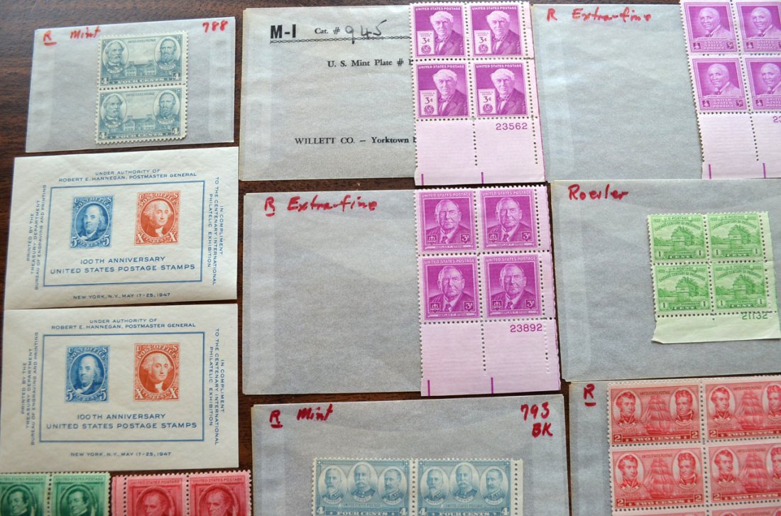 Lot of Collectible Old U.S. Postage Stamps - 6