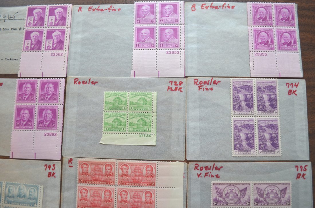 Lot of Collectible Old U.S. Postage Stamps - 7