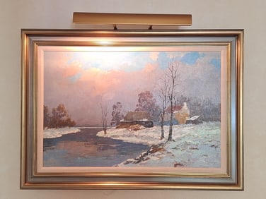 Jkan Clement Oil on Canvas, Signed