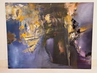 Abstract on Canvas Painting by Florian Depenthal