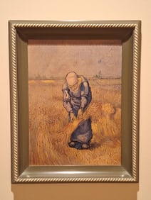 Van Gogh The Sheaf-Binder Print
