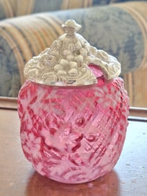 Victorian Cranberry Sugar, Pink Sugar Shaker