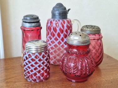 Antique Sugar Shakers, Cranberry Syrup