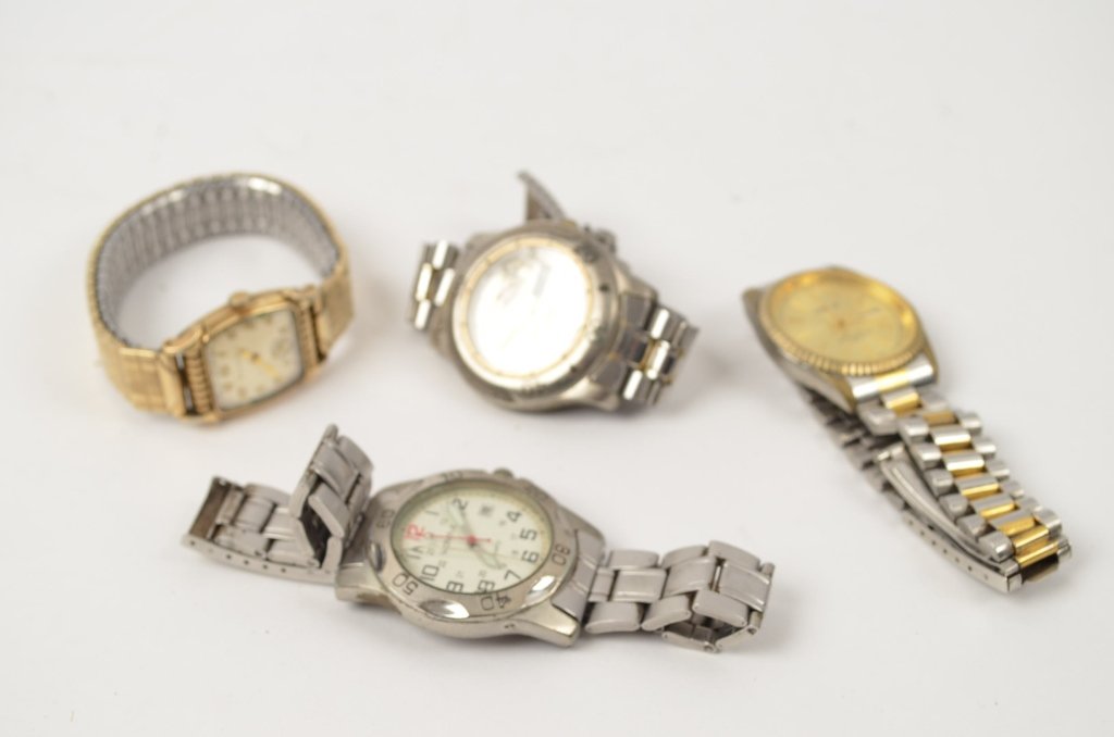 Mens Watches: Bulova 10 kt. gold filled, Bert Pulitzer, Watch-It, Gruen.