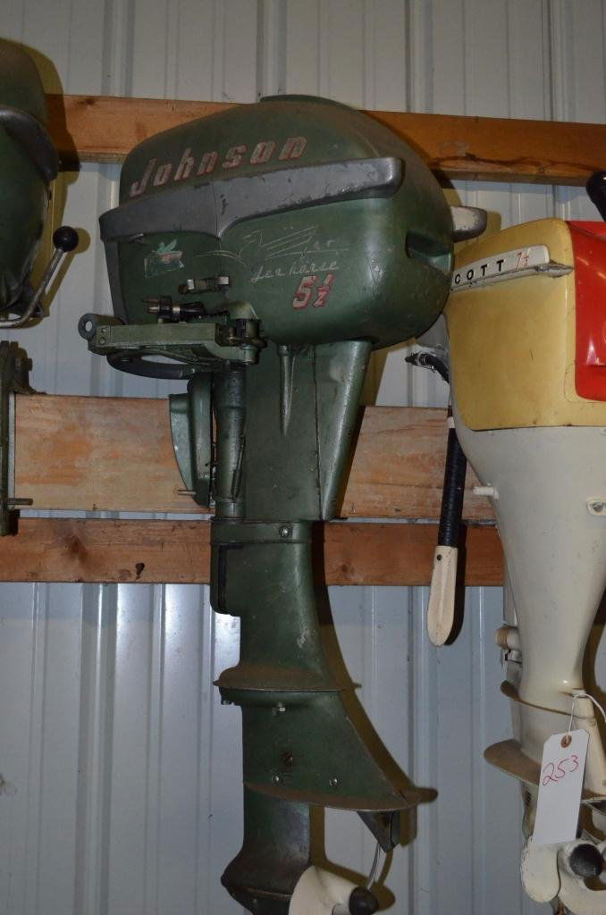 5.5 hp Johnson Outboard Boat Motor Mar 30, 2013 Scheerer McCulloch