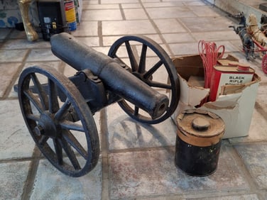 Cast Iron Cannon