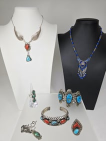 Vintage Native American Jewelry: Artist Signed