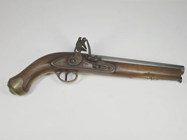 Antique Tower GR British Flintlock Pistol, .69 Cal