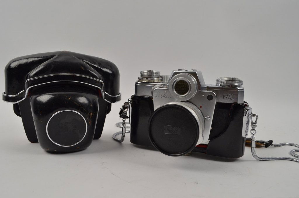 Zeiss Ikon Contarex Camera: $20 Shipping/handling/insurance (up to $100) shipped in the continental United States. We do not combine multiple lots for shipping as the packages are sealed and labeled immediately after the item is