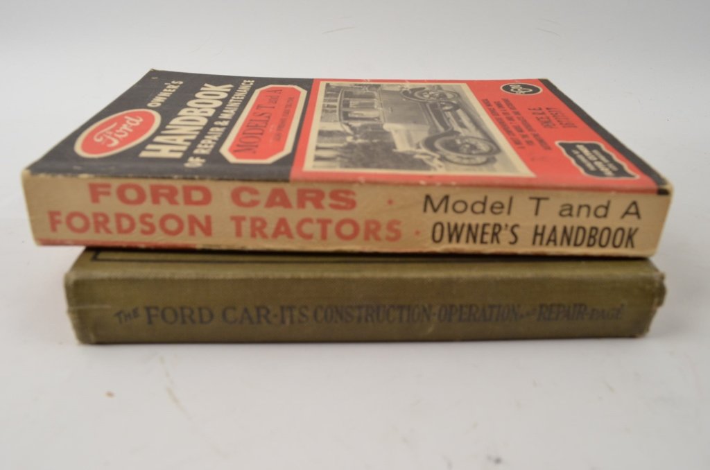Model T Ford Car Reference & Maintenance Books - 2