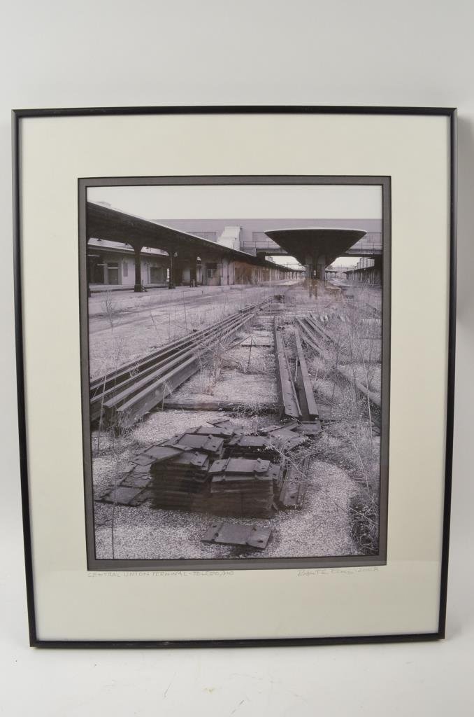 Robert E. Pence Signed Toledo Terminal Photograph