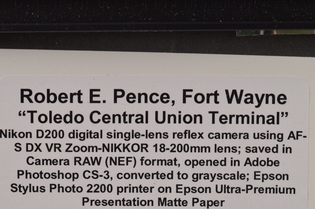 Robert E. Pence Signed Toledo Terminal Photograph - 5